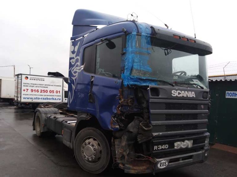 В разборке Scania R114, 2006 г. (синий с 05.11.2019)