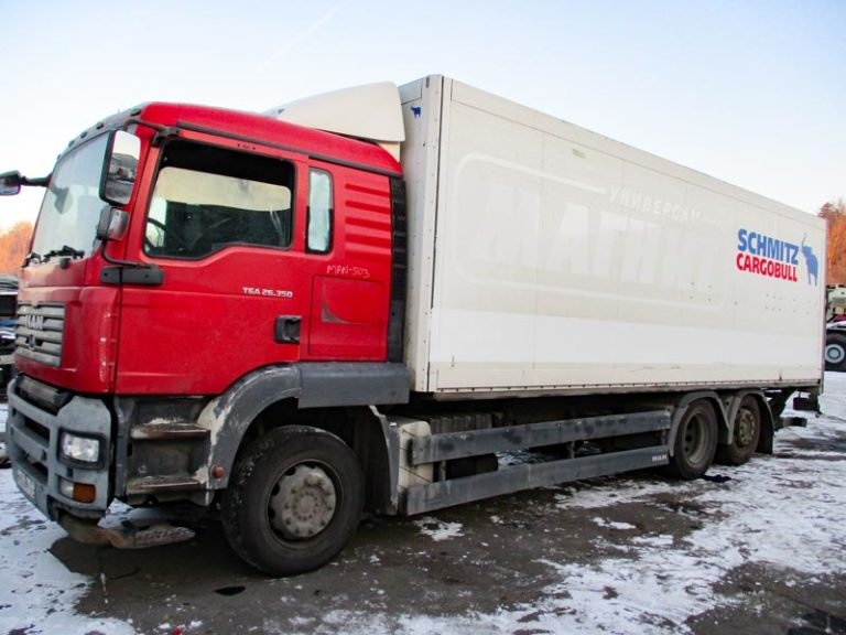 В разборке MAN TGA 26.350 2010г.