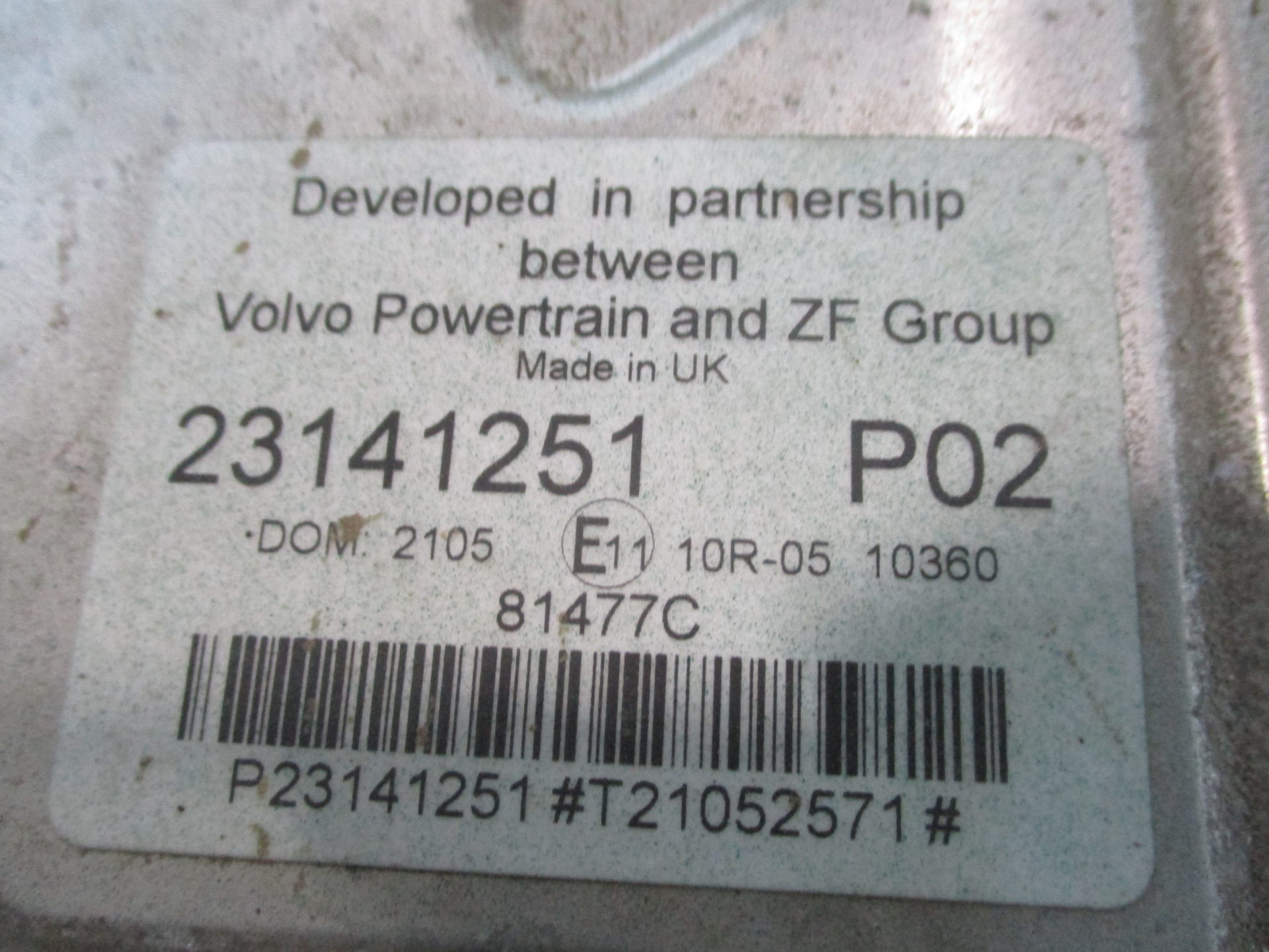 Блок управления Volvo 126082428006 EDC P02 (ИАС) — фото 3