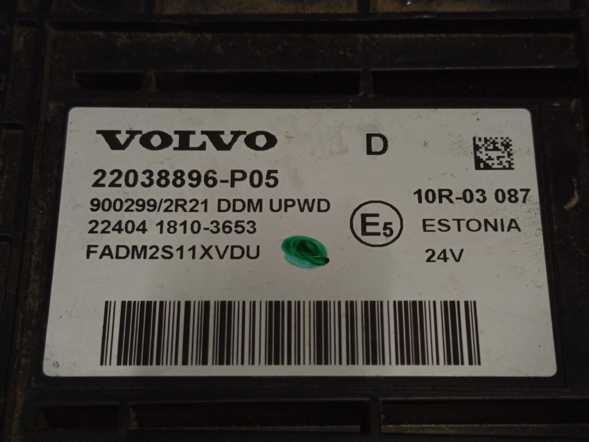 Блок управления Volvo 204122453015 управление левой дверью (Д) — фото 2