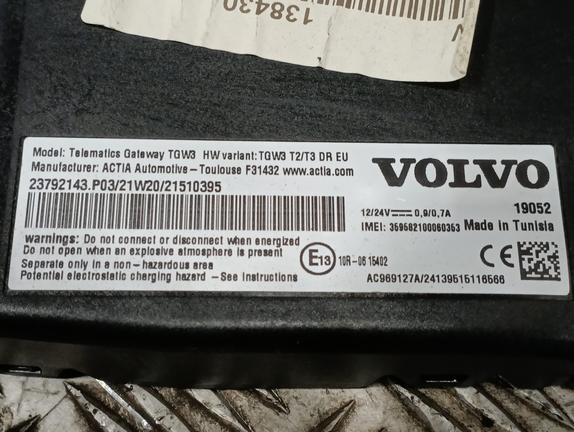 Блок управления Volvo 227012528071 телематикой (Д) 23792143i — фото 3