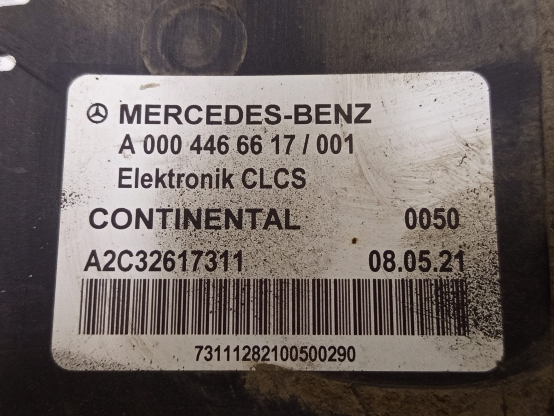 Блок управления Mercedes-Benz 127072443063 CLCS (ТЦИ) A0004466617i — фото 3